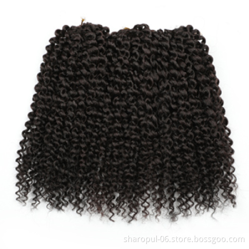 Kinky twist hair afro curly crochet braid hair